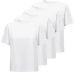 ONLY T-Shirt Damen T-Shirt 4er Pack Baumwolle ONLONLY TEE 4P (Packung, 4er Pack)