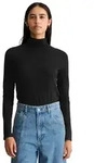 Marc O'Polo DENIM Langarmshirt aus besonders weichem Slub-Jersey schwarz XXS (32)