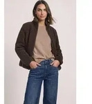 STREET ONE Fellimitatjacke mit Stehkragen braun 34 EU
