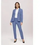 Betty Barclay B&uuml;gelfaltenhose Damen mit B&uuml;gelfalte Material blau 42