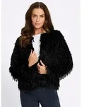 heine Winterjacke Blazerjacke Langarm schwarz 34