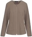 Jackenblazer GOLDNER "Kurzgr&ouml;&szlig;e Jacke im Boucl&eacute;-Look", Damen, Gr. 19, beige