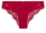 BOSS Slip BRIEF BLOSSOM mit Spitze, Label-Anh&auml;nger rot S