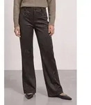 STREET ONE Stoffhose aus Velour braun 32