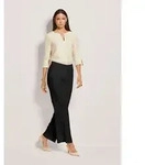 MADELEINE Schlupfhose Kurzgr&ouml;&szlig;e: Elegante Damenhose mit B&uuml;gelfalten Weite...