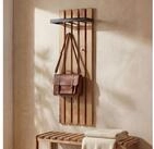 MCW Wandgarderobe MCW-P57-Ga, Beliebig erweiterbar, Mit 4 Haken