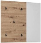 xonox.home Garderobenpaneel Keno, mit Spiegel in Artisan Eiche Nachbildung 80 x...
