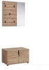 xonox.home Garderoben-Set Keno, (2-tlg), in Artisan Eiche Nachbildung 80 x 191...