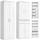 mokebo Schrank-Set Die Allzweckwaffe Mehrzweckschrank Aktenschrank Besenschrank...