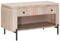 vidaXL Sitzbank Schuhbank mit Schubladen mit Regal mit Speicher 85 x 37 x 48 cm