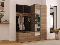 MIRJAN24 Garderoben-Set Orion XII, (Komplett-Set, Schrank, Schrank mit Spiegel,...