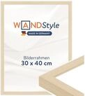 WANDStyle Bilderrahmen H950, Natur-Optik Bilderrahmen 30x40 Holz, Moderner...