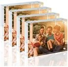 LuxusKollektion Bilderrahmen-Set Bilderrahmen Magnetisch Acryl Doppelseitig...