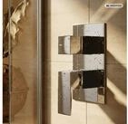 PaulGurkes Unterputzarmatur 3-Wege-Umsteller, Messing verchromt, -Kartusche