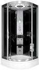 AcquaVapore Dampfdusche Dampfdusche Duschkabine D58-63T2-ALL sw 100x100,