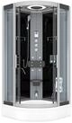 AcquaVapore Dampfdusche Dampfdusche Duschkabine D58-63T3-ALL sw 100x100,
