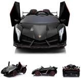 ES-Toys Elektro-Kinderauto Lamborghini Veneno 615B, Belastbarkeit 30 kg,