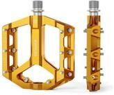 LuxusKollektion Plattformpedale MTB Pedale Flat Aluminium Gold