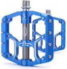 LuxusKollektion Plattformpedale Fahrradpedale Aluminium Blau 3 Lager