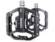 LuxusKollektion Plattformpedale Fahrrad Pedale Flatpedale Aluminium MTB 9/16...