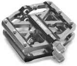 LuxusKollektion Plattformpedale Fahrradpedale Aluminium MTB/Rennrad Titaniumgrau