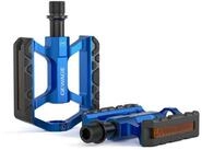 LuxusKollektion Plattformpedale Fahrradpedale Aluminium Blau