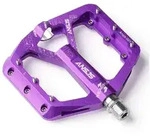 LuxusKollektion Plattformpedale Rennrad Pedale Aluminium Violett
