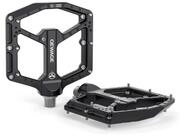 LuxusKollektion Plattformpedale MTB Pedale Profi ultraflach 14 Pins Schwarz