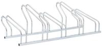 vidaXL Fahrradst&auml;nder Fahrradst&auml;nder f&uuml;r 5 Fahrr&auml;der Freistehend Verzinkter...