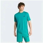 adidas Performance T-Shirt WORKOUT ESSENTIALS BASE 3-STREIFEN gr&uuml;n S (44/46)