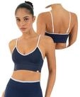 Smilodox Sport-BH Yari, Fitness- BH Damen, Shaped Fit, Bra mit Rippstruktur, Gym