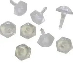 GARDINIA Gardinenhaken Gardinia Faltenstecker glasklar, 50 St&uuml;ck