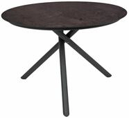 Garden Pleasure Gartentisch, Tisch SOPHIA rund Metall Esstisch Garten M&ouml;bel Alu
