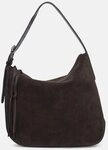 Liebeskind Berlin Schultertasche Ines Hobo L, Gro&szlig;e Tasche aus samtig-weichem