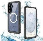 Wigento Handyh&uuml;lle Wasserdicht MagSafe Outdoor f&uuml;r Samsung Galaxy S26 FE TPU