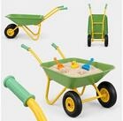 relaxdays Schubkarre f&uuml;r Kinder 2 R&auml;der, (1-tlg), Hellgr&uuml;n