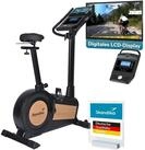 Skandika Heimtrainer Ergometer, Cykling P15, Fahrrad mit LCD HD Display, 38...