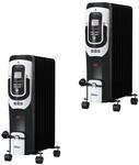 G&uuml;de &Ouml;lradiator 85192-01, 2000 W, 3 Heizstufen, 9 Rippen, LCD-Display,