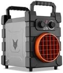 FUXTEC Heizger&auml;t FX-EH3, 2 Heizstufen, 3000W, Thermostat, &Uuml;berhitzungsschutz...