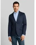 TOM TAILOR Sakko Blazer Regular Fit Sakko mit Taschen blau 52