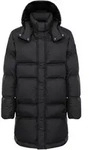 Colmar Daunenjacke Kapuze mit verstellbarem Tunnelzug, 2-Wege-Zipper schwarz XL (52)
