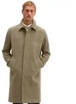 Marc O'Polo Wollmantel aus gewalktem Schurwoll-Mix beige|braun M (48)