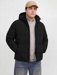 Jack & Jones PlusSize Steppjacke JJEBECKS PUFFER SN PLS Kunstfaser, mit Steppung