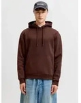 Jack & Jones Kapuzensweatshirt JJEBRADLEY SWEAT HOOD NOOS Materialmix, relaxed fit