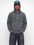 Jack & Jones Fleecepullover JJSOHO HALFZIP FLEECE Kunstfaser, relaxed fit