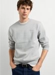 Pepe Jeans Sweatshirt JEFFERSON CREW mit Logostickerei, Baumwollmix