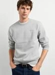 Sweatshirt PEPE JEANS "JEFFERSON CREW", Herren, Gr. L, grau (marl grau), Sweatware,
