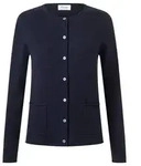 MAERZ Muenchen Strickjacke Maerz Muenchen 244100 Strickjacke Damen Bekleidung blau 40
