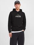 Jack & Jones Kapuzensweatshirt JJROCHE SWEAT HOOD Baumwollmischung, regular fit