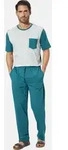 Babista Schlafanzug RALDOR (Set, 2 tlg) mit Brusttasche blau XL (56/58)